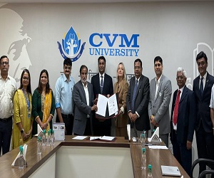 MoU signed between both The CVM University & BVM Engineering College with University of Wollongong Australia