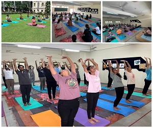 Daily Yoga Session at BVM in line with NEP 2020